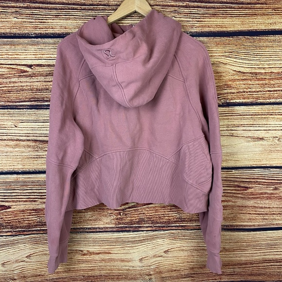 Lululemon Brier Rose Scuba Oversized Half-Zip Hoodie - Picture 8 of 9